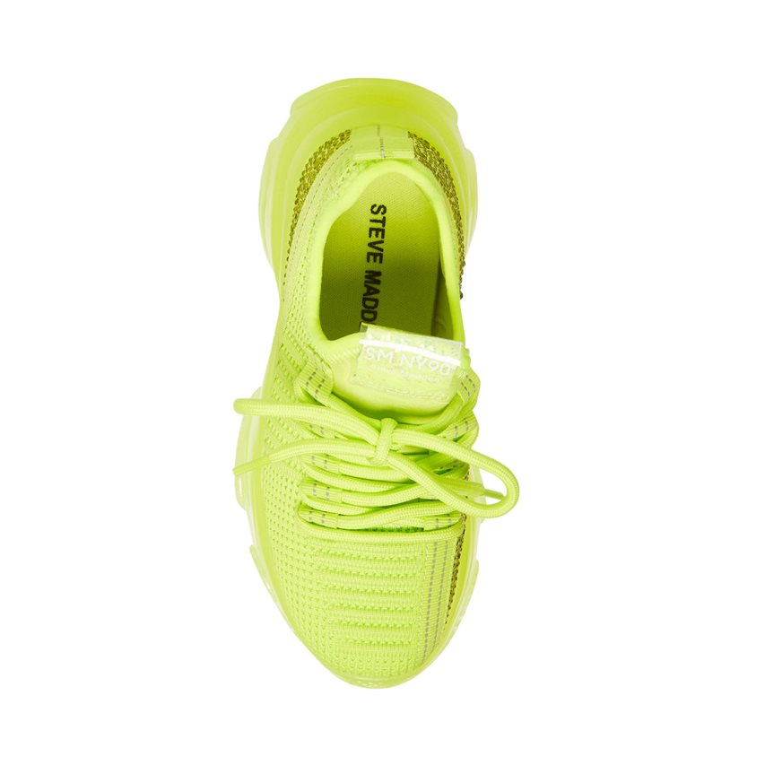 Zapatillas Steve Madden Jmaxima Neon Niños Verde | ES KB1480